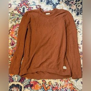 Frank & Oak Brown Crewneck Sweater